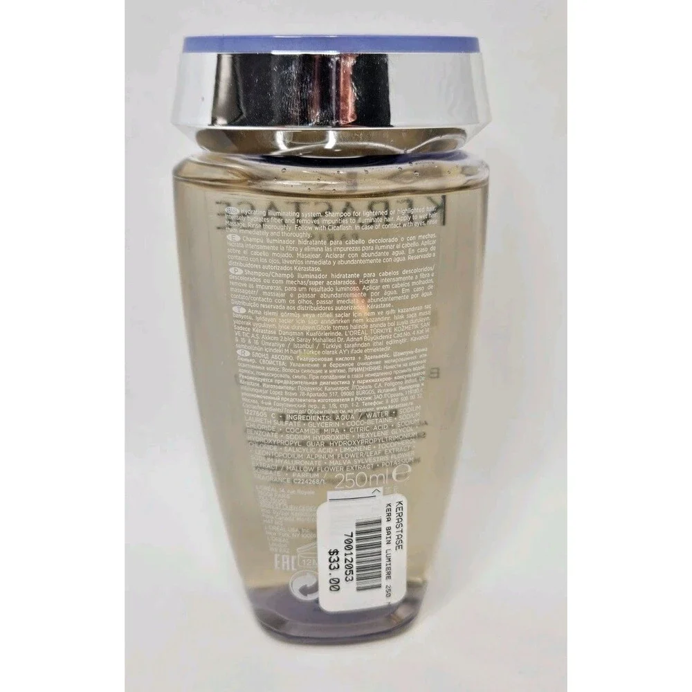 Kerastase Blond Absolu Bain Lumiere 250ml 8.5oz Shampoo New